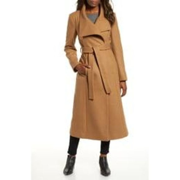 kenneth cole maxi coat